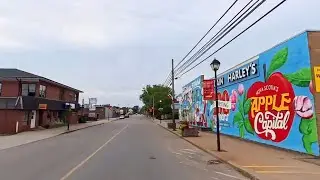 Relaxing drive Kingston to Coldbrook on the #1Hwy Nova Scotia, Canada 🇨🇦 