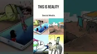 This is Reality |  SocialSatire, #CultureParody, #FunnyCartoons #modernlifesatire