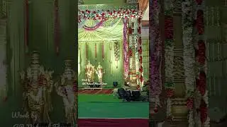 marriage mandapam Decoration.