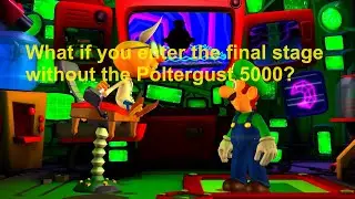 Luigi's Mansion 2 HD, Enter final stage without Poltergust 5000?