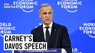 Mark Carney&rsquo;s Davos Speech Sparks Major Global Headlines | The Social