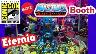 Eternia Revealed! SDCC 2022 MOTU Booth Walkthrough | San Diego Comic Con 2022 Mattel Tour