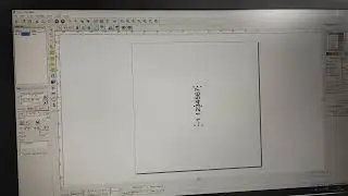 Laser marking machine rotation axis test