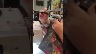 Making Vinyl Bag Straps