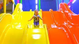 Fun Indoor Playground for Kids and Family Lekland with Vasena and Daddy