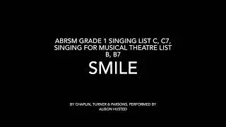 Smile - ABRSM Grade 1 Singing - performed by Alison Husted