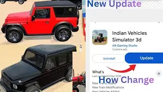 How To Change Car Body Colour ll Indian Vehicles simulator 3d game ki Setting ll Stunt kese kare 