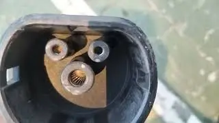 Looks Upper port of EV charging Slot means main Upper port inside pin broken @tata.evofficial 