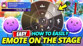 How to EASILY Emote on the Stage at Cartmanland - Fortnite Quest South Park