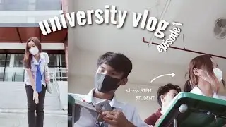 Philippines University vlog (Ep. 1): Physics class, Preparation for intrams, and more.