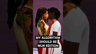 Sims 4 Black Women LGBTQ Story | WLW Love Story Gameplay | Pride Month | Kissing Mod #sims4 #sims4cc