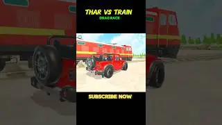 💥 UNLIMITED THAR VS TRAIN DRAG RACE INDIAN THEFT AUTO #TENDING #SHORTSFEED #INDIANTHEFTAUTO