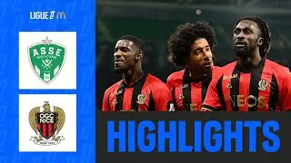 Nice met la PRESSION sur l'OM en DOMINANT St-&Eacute;tienne | 24&egrave;me journ&eacute;e - Ligue 1 McDonald's 24/25