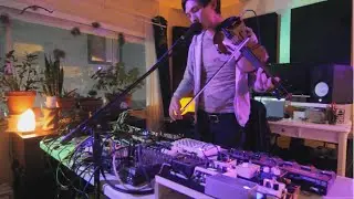 Live Electronics + Violin ~Experimental Ambient~ Practice by JJS