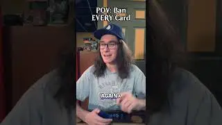 POV: How to Ban EVERY CARD IN COMMANDER! | Magic: The Gathering | #shorts #edh #mtg #commander