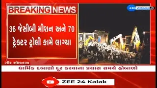 Amid heavy security, authorities undertake demolition of illegal religious structures in Veraval