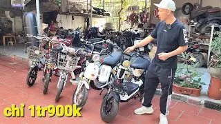 xe đạp điện giá chỉ từ 1tr900k / XE ĐIỆN CŨ NHẬP