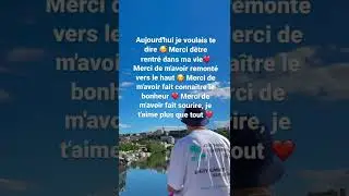 MESSAGE D&rsquo;AMOUR &laquo;&nbsp;MERCi&nbsp;&raquo; #shorts
