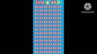 Find odd numbers || Iqtest || Puzzletest ||#finding #quiz #trending #facts #challenge #youtubevideo 