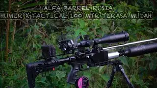 Alfa barrel rusia 2025/humer x full upgrade akurasi 100 mtr up terasa sangat mudah Shuriken slug20gr