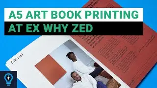 A5 ART BOOK PRINTING at Ex Why Zed #art #bookprinting #fineart #printing