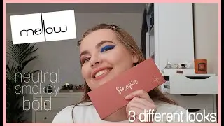 3 Different Looks Using Sinopia by Mellow Cosmetics | review