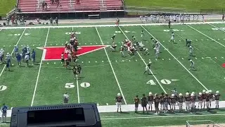 J.I. Burton gains yards against Northwood