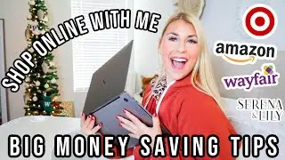 HOME DECOR ONLINE SHOP WITH ME || HACKS To Help You Save MONEY at Target, TJ Maxx, Amazon + MORE!
