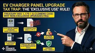 IRC Section 30C Audit Warning: Why Your Tesla Wall Connector Credit Might Be Denied