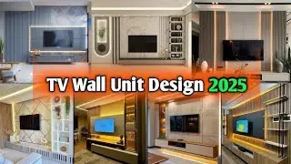 Top Modern TV Wall Unit Design 2025 | TV Unit design for living room | TV cabinet design