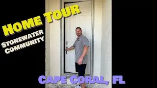 Stonewater Cape Coral Florida New Construction Home For Sale. The Coral.