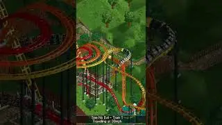 Three Monkeys #hearnoevil #seenoevil #speaknoevil # #rollercoastertycoon #duallingcoasters