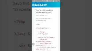 How to crop , resize or scale images in php ?