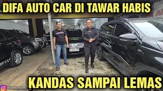 MURAH NI HARGA MOBIL BEKAS DI SHOWROOM DIFA AUTO CAR DI TAWAR OM ANDRE
