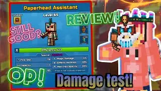 The PAPERHEAD ASSISTANCE Still Worth it in The Game?? (Damage test and Review) - PG3D