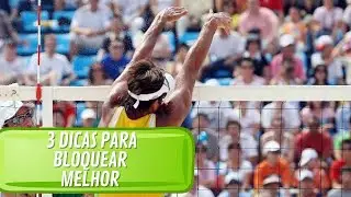 3 dicas para bloquear melhor! #volei #voleibol #voleidepraia