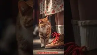 Beautiful 😍❤️ cute little 🐈 cat with little girl 💖 #shortsfeed #yt #ytshorts