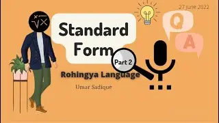 Standard Form Part 2 {Rohingya} |Multiplying Standard Form| |Dividing Standard Form|