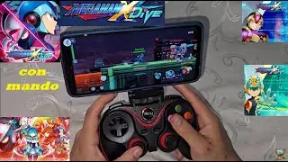 Tutorial como jugar Megaman X Dive mobile con mando para celular