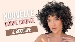 ✂️JE T'EMMÈNE AVEC MOI CHEZ MON COIFFEUR | COUPE COURTE CHEVEUX BOUCLÉS