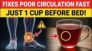 SENIORS: Just 1 Cup of THIS Drink Boosts Leg Circulation in 24 Hours! Senior Health Tips