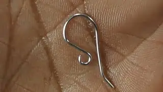 How to make a french hook for earrings