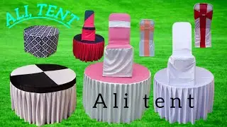 tent chair cover table covers design,,,,Ali tent slide Kur SI cover .....ali tent