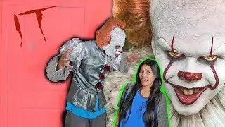 PENNYWISE SCARE PRANK ON PREGNANT GIRLFRIEND!
