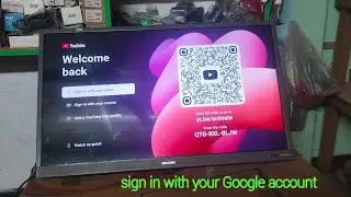 Sign in with your Google account smart led tv.মোবাইল দিয়ে গুগল একাউন্ট সেটাপ। #LEDTVRepair #LED 