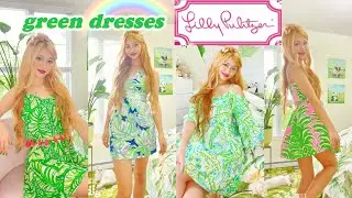 🌴 Lilly Pulitzer try-on: summer dresses (PREPPY OUTFITS) 🌴