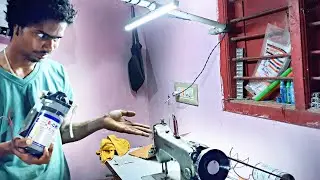 கஷ்டப்படாமல் துணியை தைக்கலாம்😃 sewing machine motor 🔥 Vara level life hacks 😎 Tamil /Adventure queen