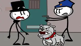 Prison Escape Stickman Adventure - Stickman Story Level 1-10 - Jail Breaker Gameplay Walkthrough