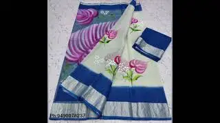 ❤️Kota pure cotton hand painted sarees.ph:9490078237 #kotadoria  #kotasarees #paintedsarees