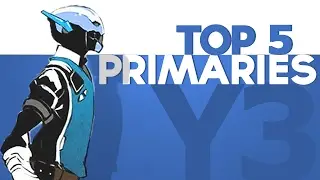 TOP 5 Revitalized Primaries ... again. (Destiny Rise of Iron)